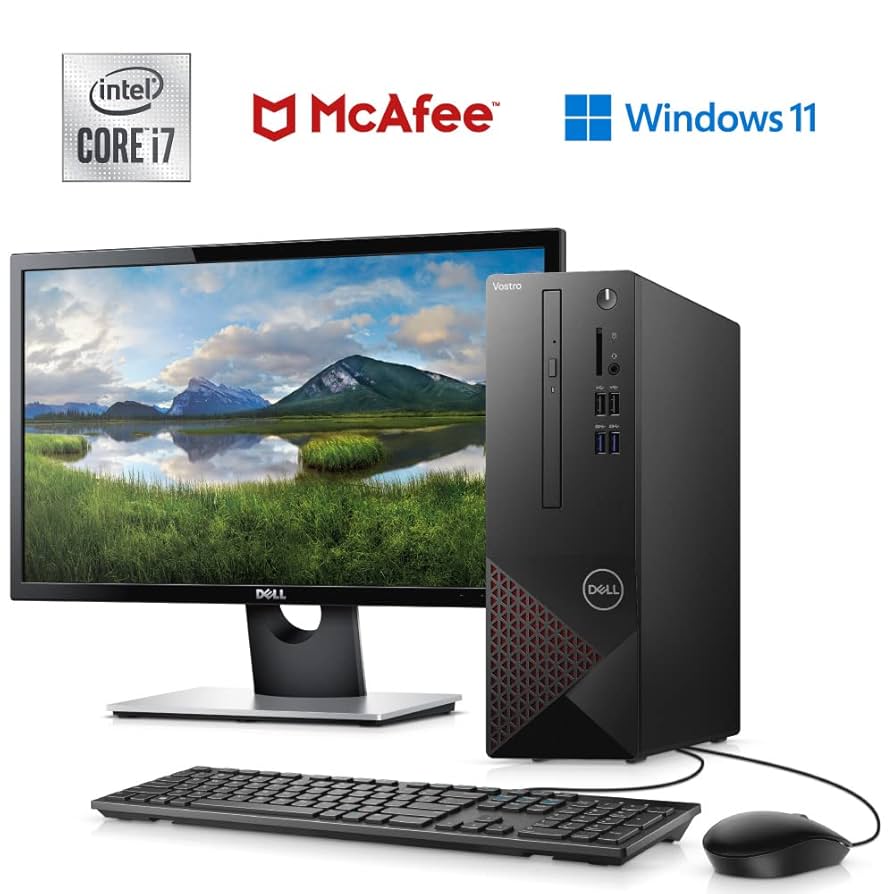 【美品】DELL Vostro 3681 PC モニター＆キーボードセット Kit Computador Desktop Dell Vostro 3681-M20M 10ª Geração
